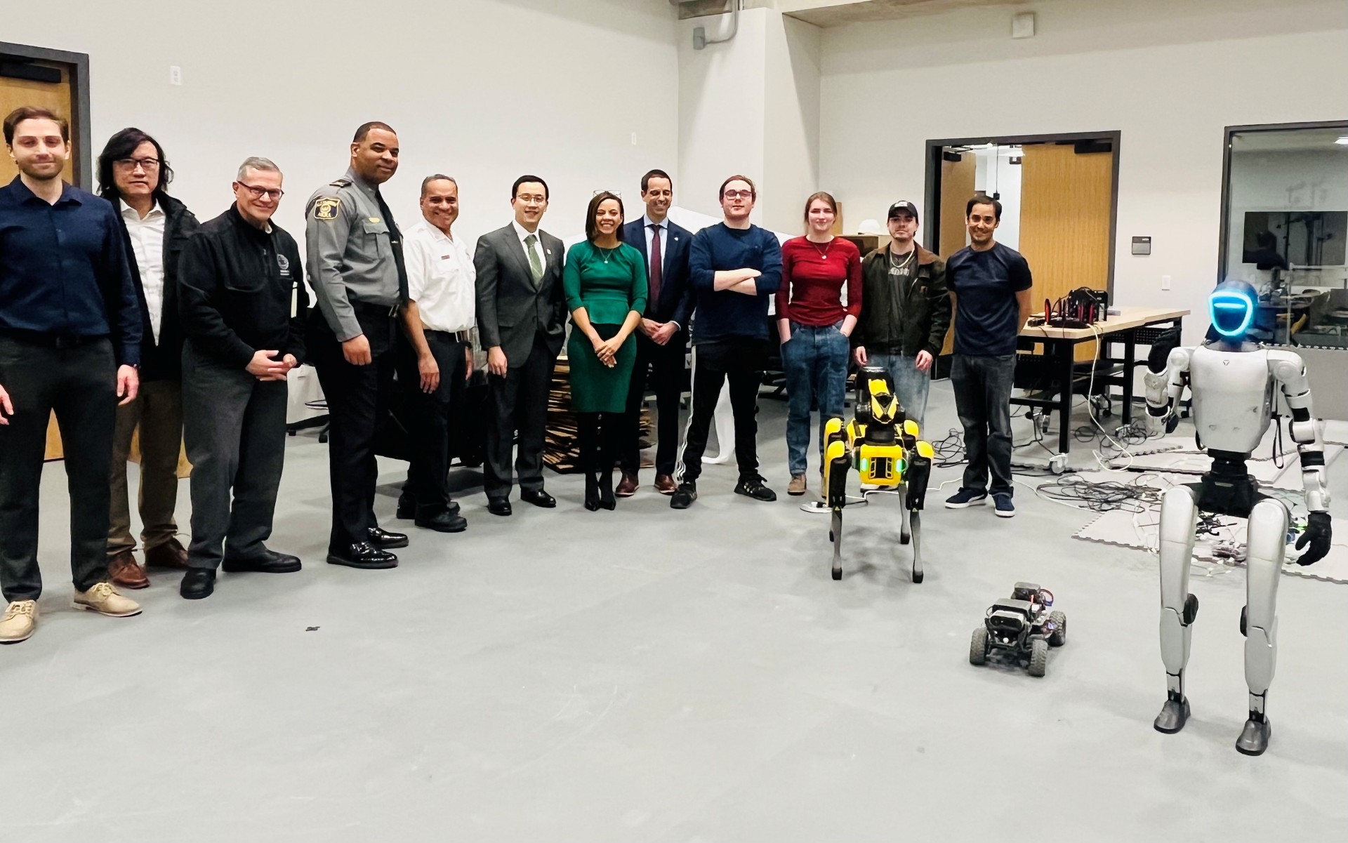 Presentation of the VR and AI firefighter training project in Alexandria